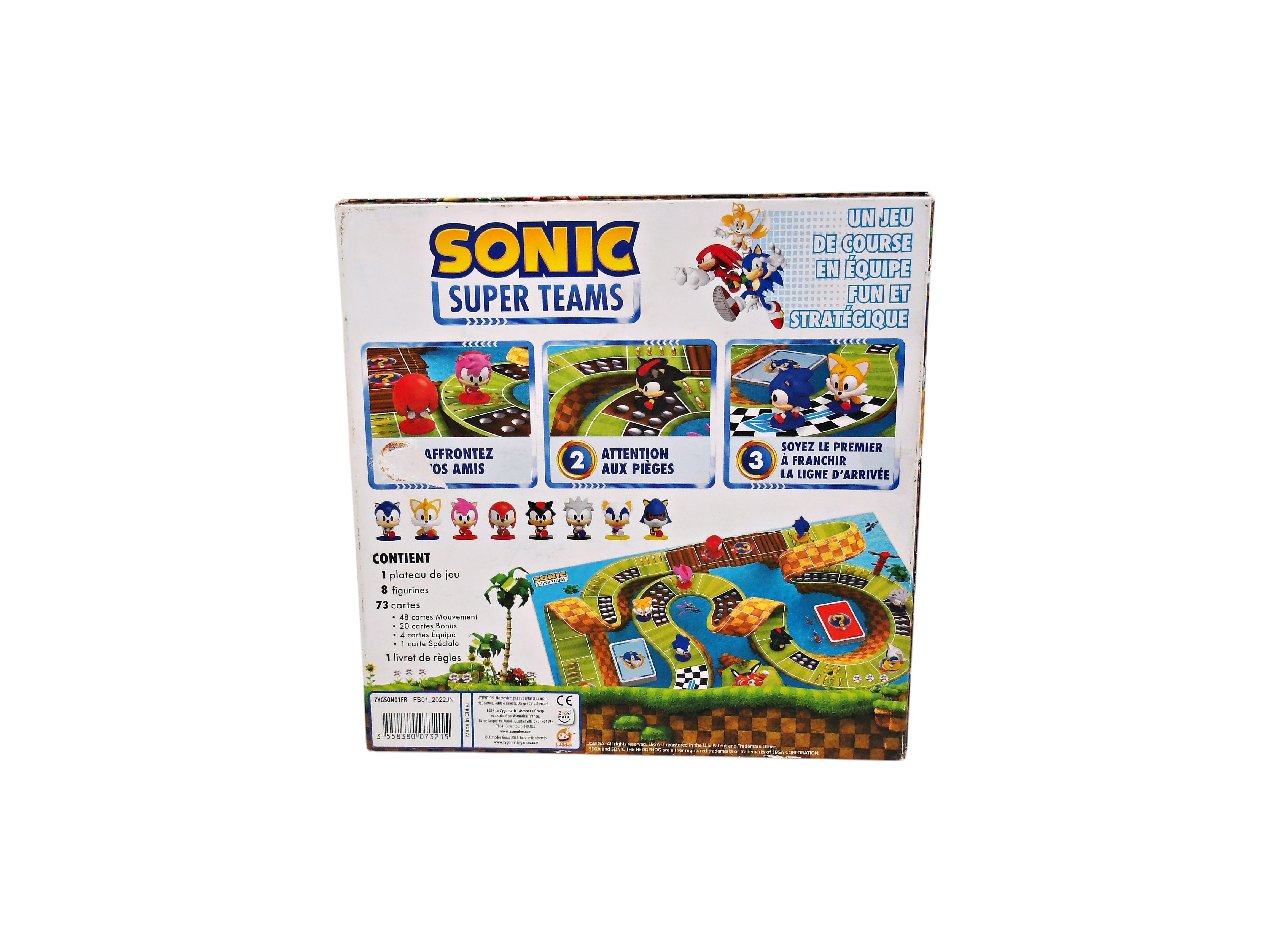 Voir photo 2 de Sonic super teams - Jeu- Édition 2022 Sonic super teams - Jeu- Édition 2022 Comme neuf - Vue 2 -